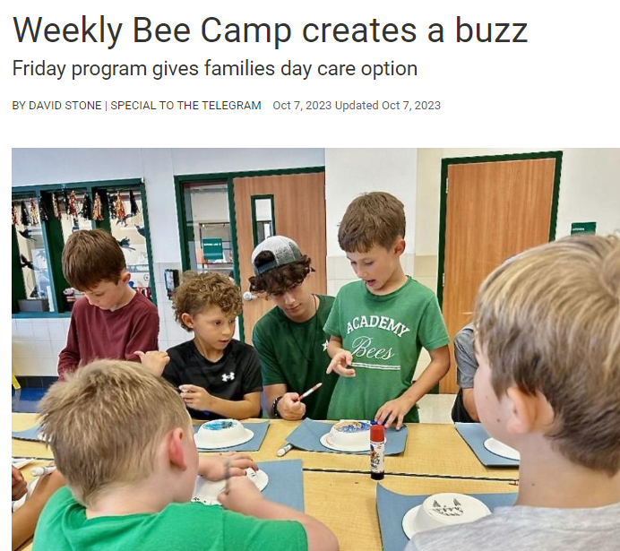  Weekly Bee Camp creates a Buzz